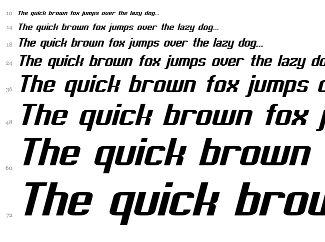Empanada font waterfall